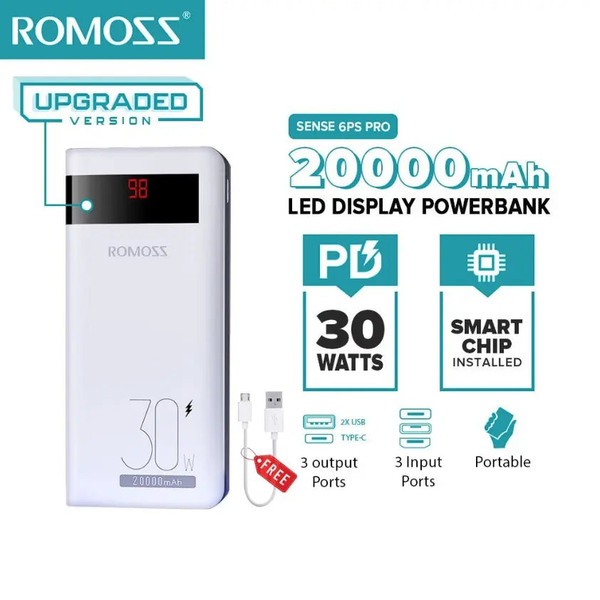 30W Super Fast Charging Power Bank