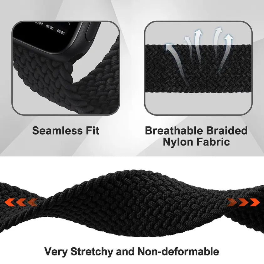 Braided Stretchy Apple Watch Band