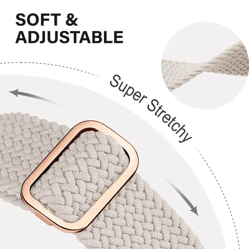 Braided Stretchy Apple Watch Band