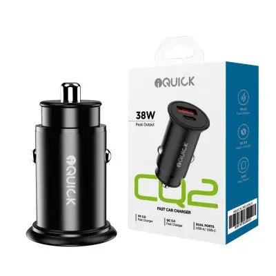 Car Dual Port Fast Charging Adapter