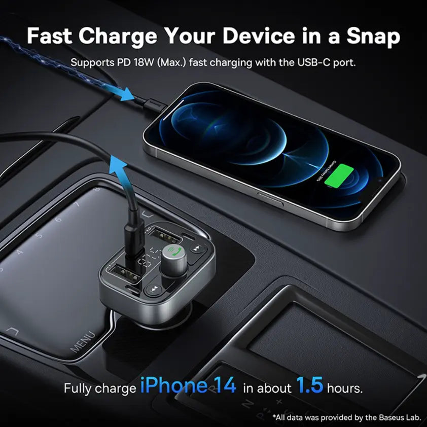 Car FM Bluetooth Transmitter