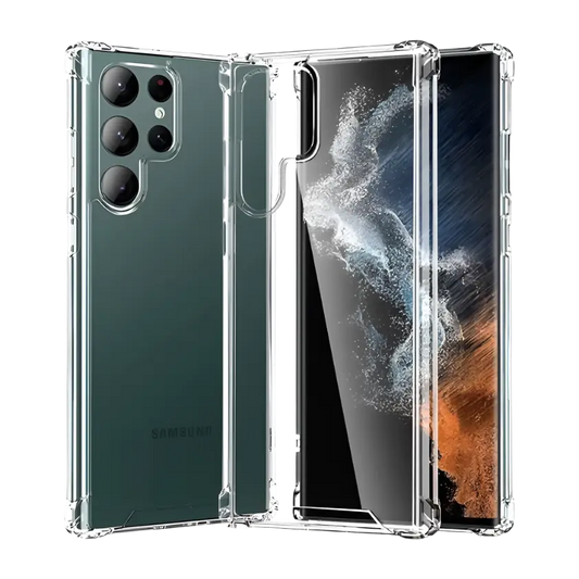 Clear Bumper Case for Galaxy S Series