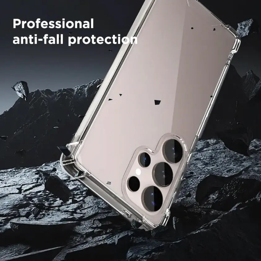 Clear Bumper Case for Galaxy S Series