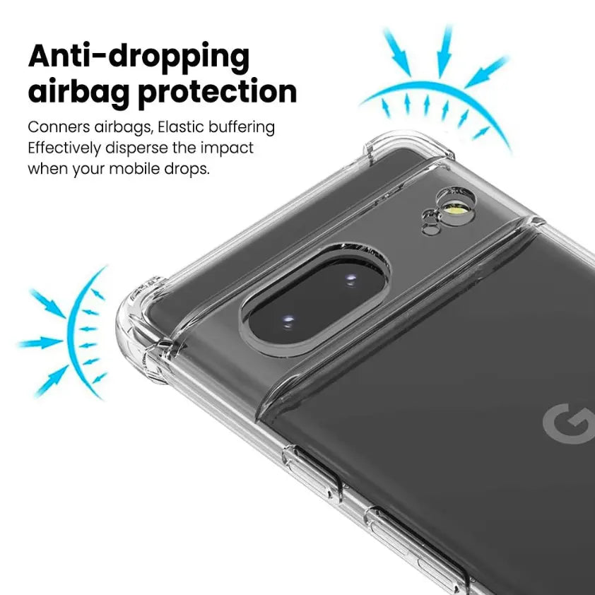 Clear Bumper Case for Google Pixel Series