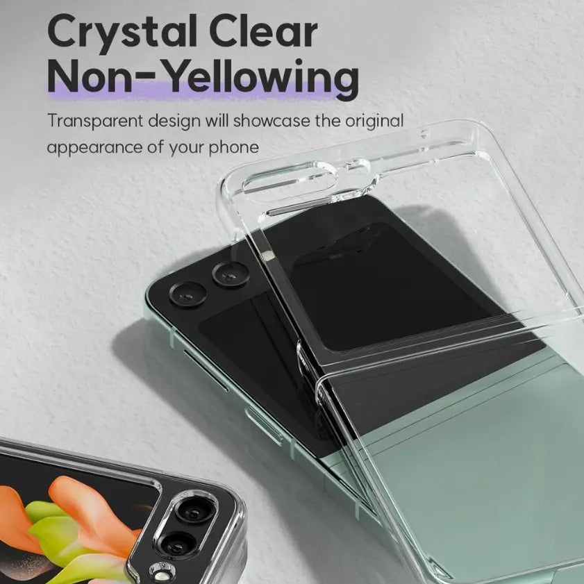 Clear Bumper Case for Samsung Galaxy Z Flip