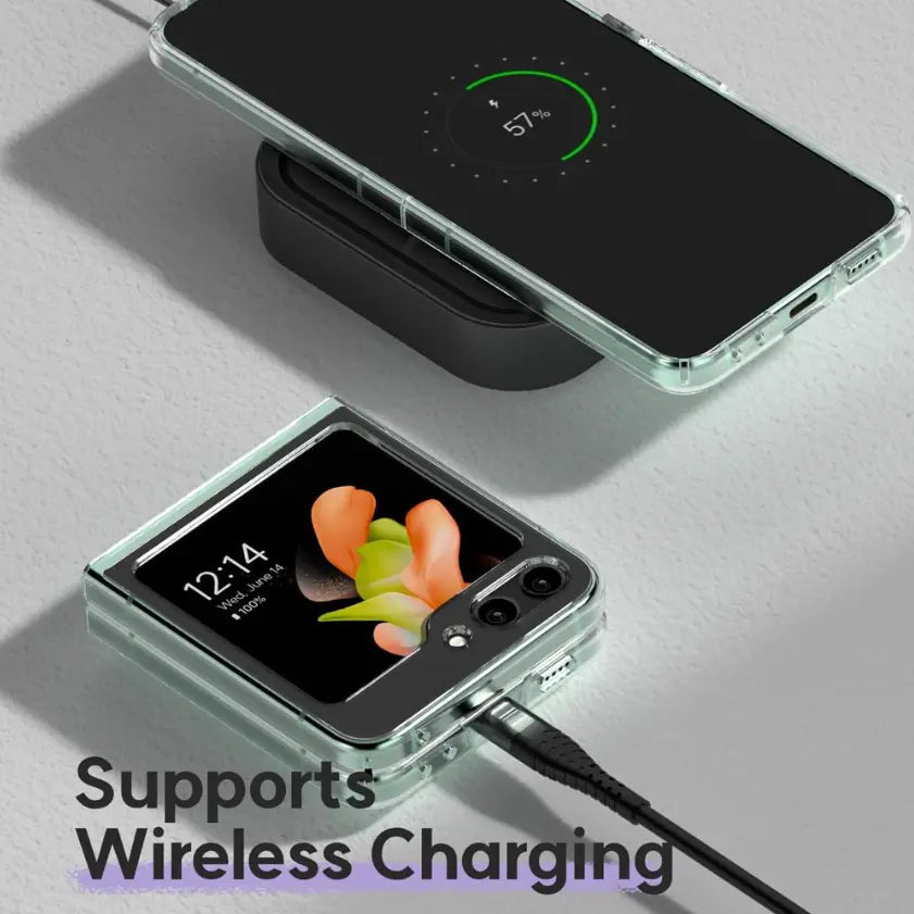 Clear Bumper Case for Samsung Galaxy Z Flip