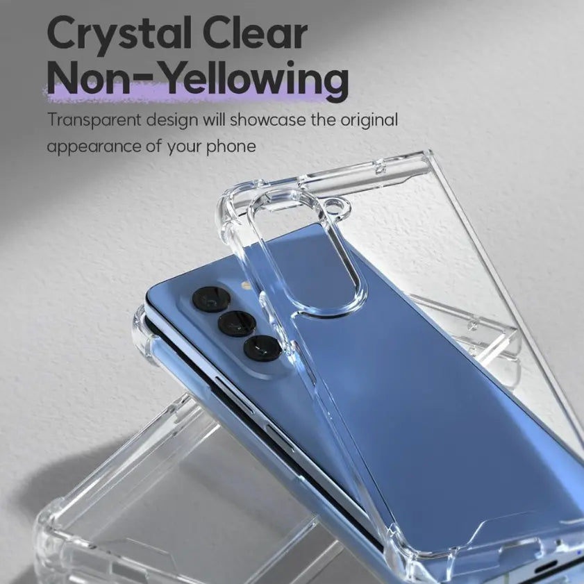 Clear Bumper Case for Samsung Galaxy Z Fold