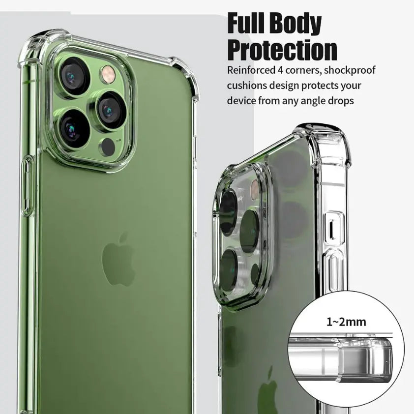 Clear Bumper Case for iPhone