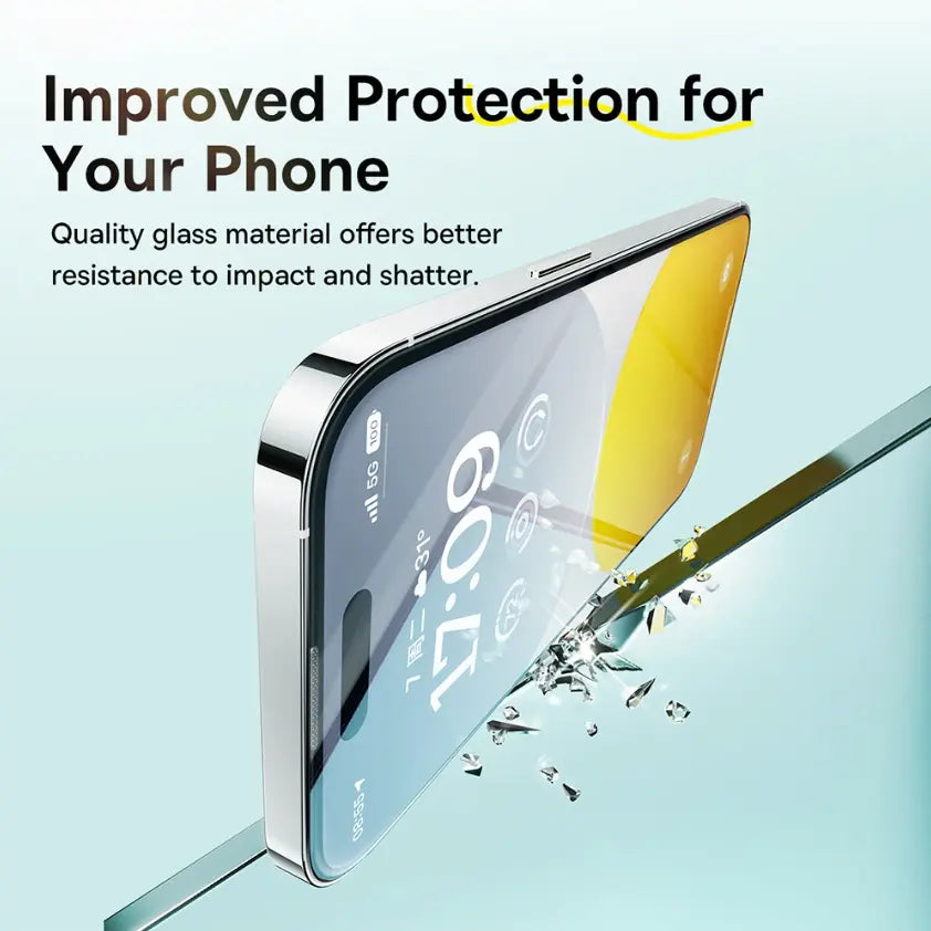 EASY STICK-ON Screen Protector for iPhone Series