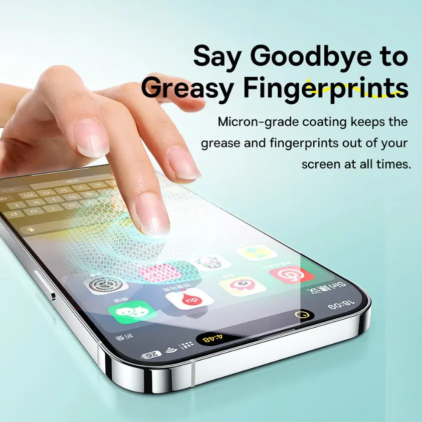 EASY STICK-ON Screen Protector for iPhone Series