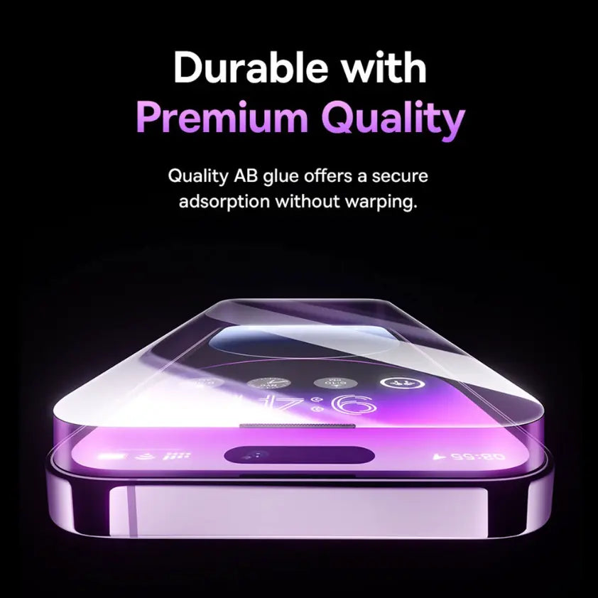 EASY STICK-ON Screen Protector for iPhone Series
