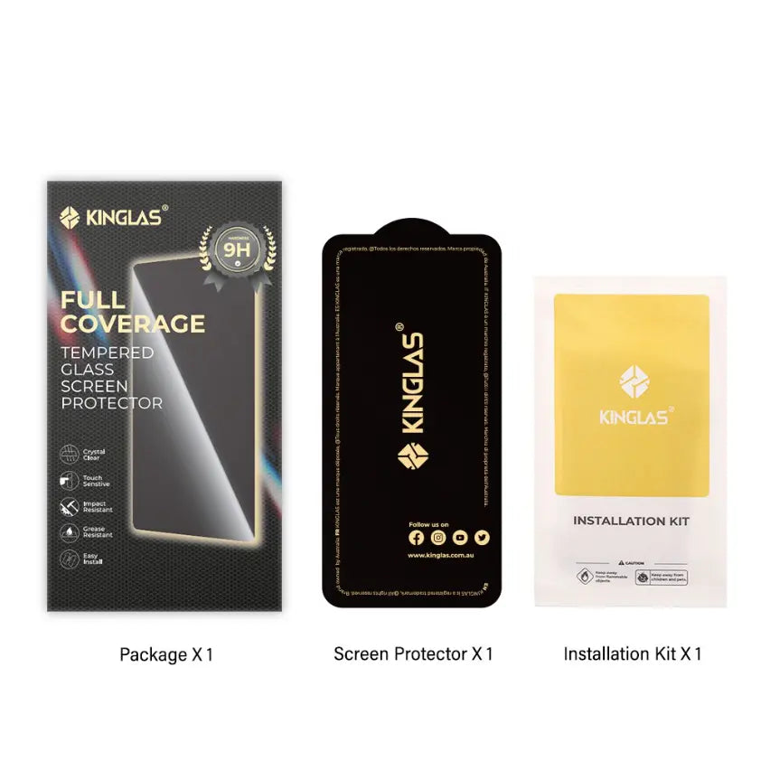 Full Cover Tempered Glass Screen Protector for iPhone Series