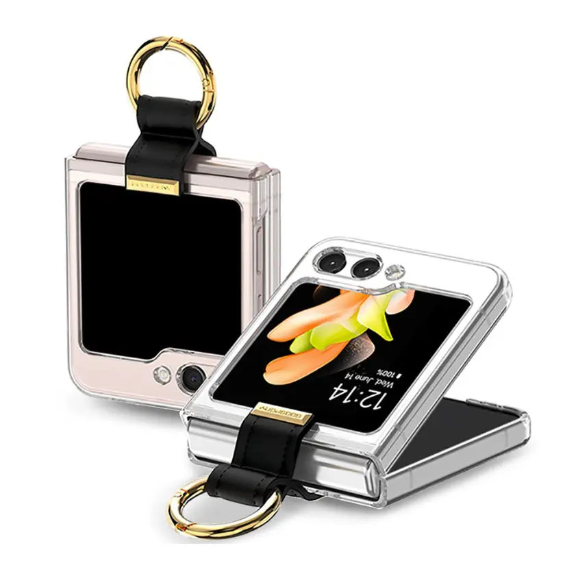 Golden Ring Shockproof Case for Galaxy Z Flip Series