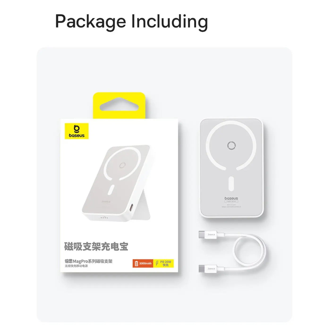 MagPro MagSafe Wireless Charger Stand Power Bank