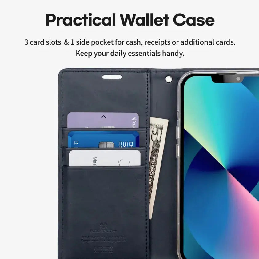 MagSafe Flip Wallet Diary Case for iPhone 16 Series