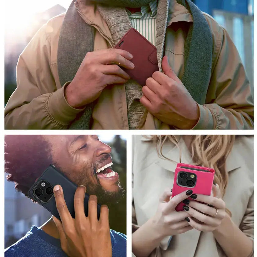 MagSafe Flip Wallet Diary Case for iPhone 16 Series