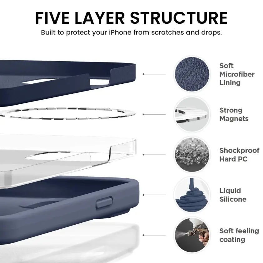 MagSafe Silicone Case for iPhone 16 Series