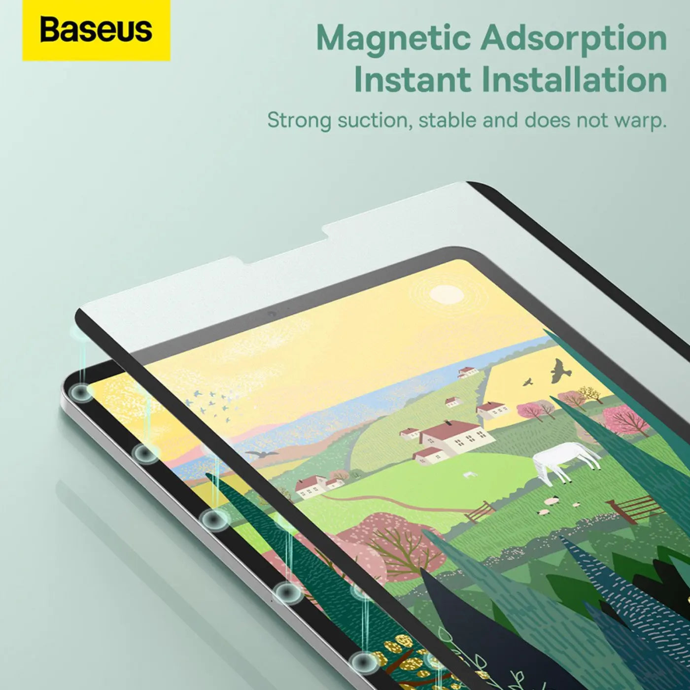 Paper-Like iPad Screen Protector - Magnetic, Anti-Fingerprint, Durable