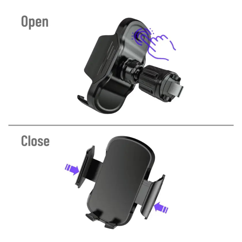 Phone Bracket Car Mount (Dashboard, Windshield & Air-vent)