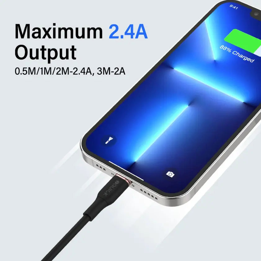 PowerWire TPE Charging Cable (USB-A to Lightning)