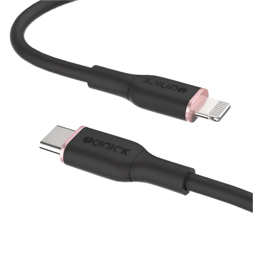 PowerWire TPE Data Charging Cable (Type-C to Lightning)