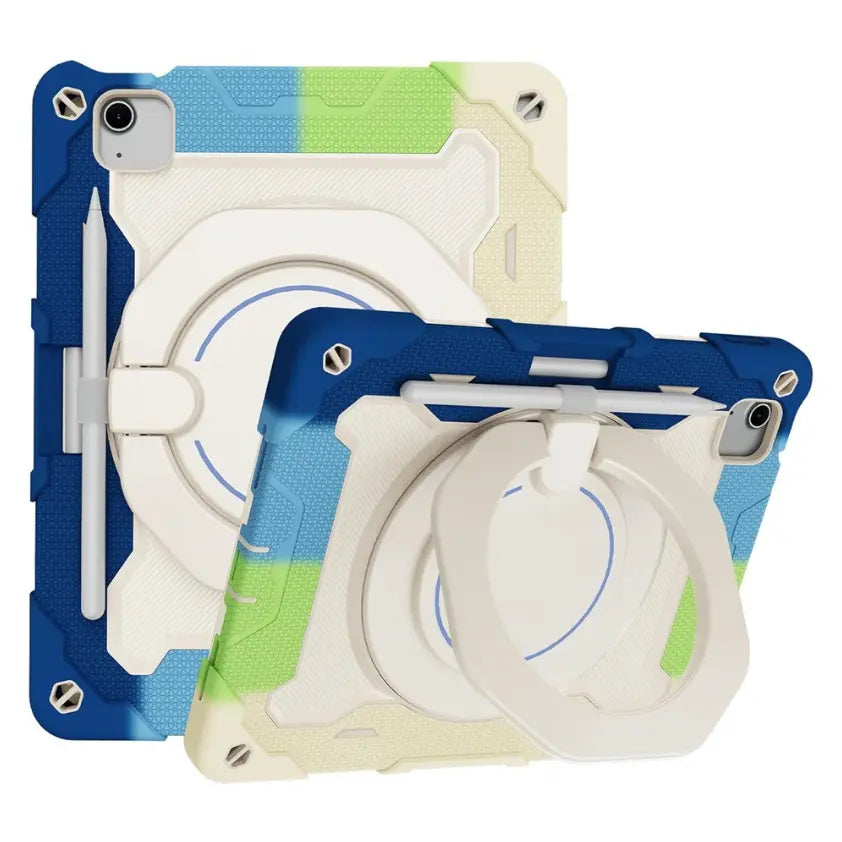 Shockproof Armor Case for iPad Series (with Rotating Stand)