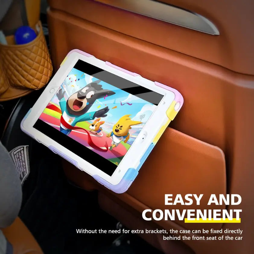 Shockproof Armor Case for iPad Series (with Rotating Stand)