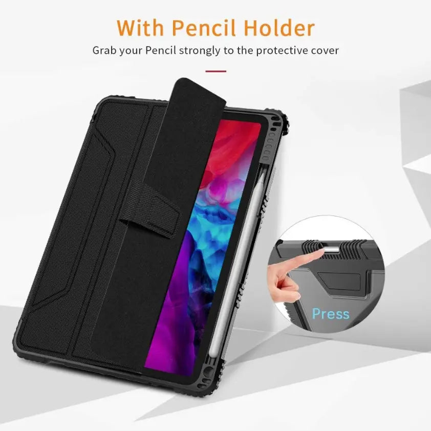 Shockproof Armor Flip Case for iPad Series