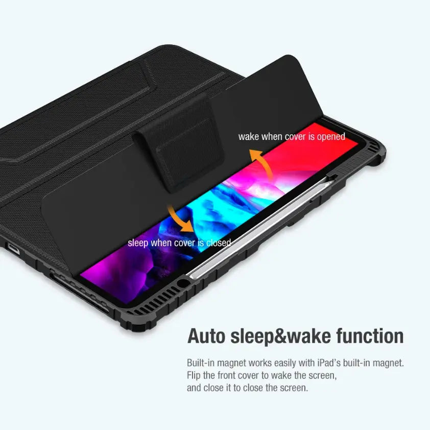Shockproof Armor Flip Case for iPad Series