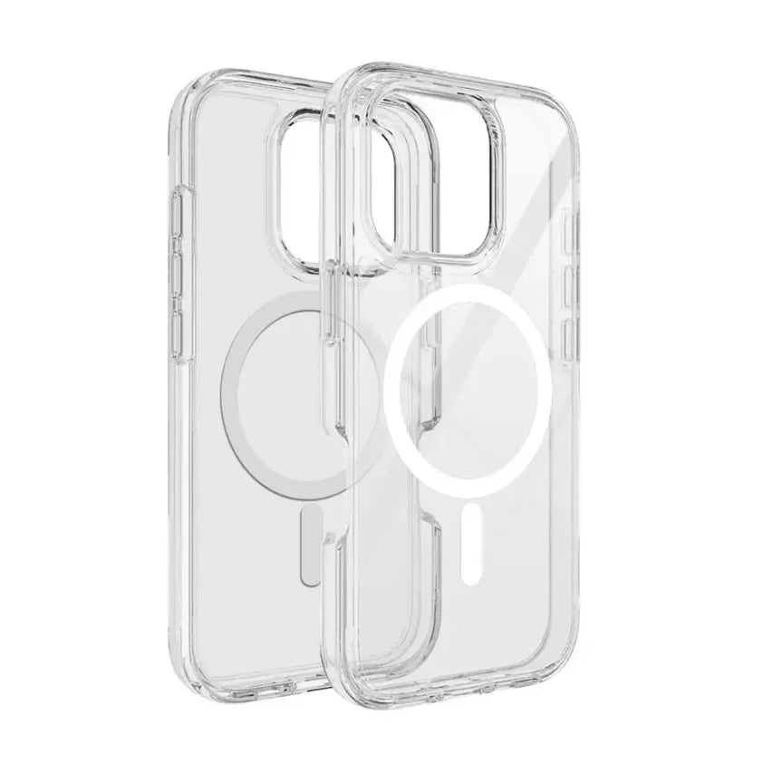 Slim Shockproof MagSafe Case for iPhone 15 & 16 Series clear