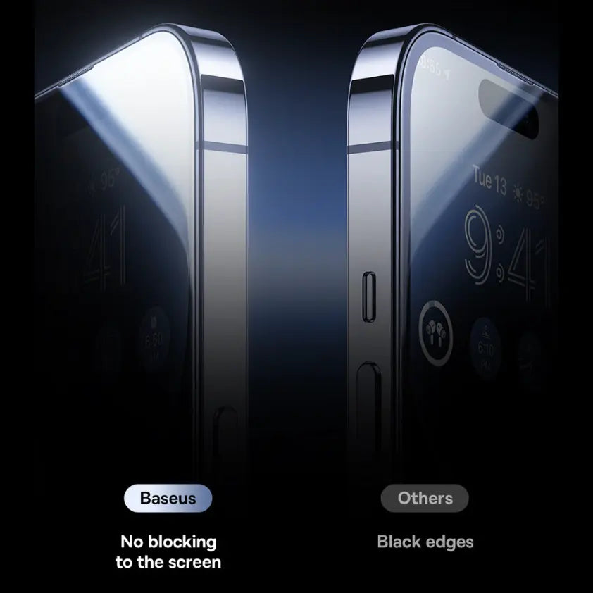 Tempered Glass Privacy Screen Protector for iPhone 13 / 14 / 15 Series