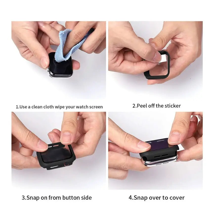 Tempered Glass Protector for Apple Watch Series