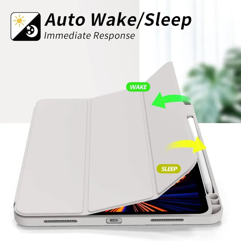 Tri-Fold Slim Folio Case for iPad Series