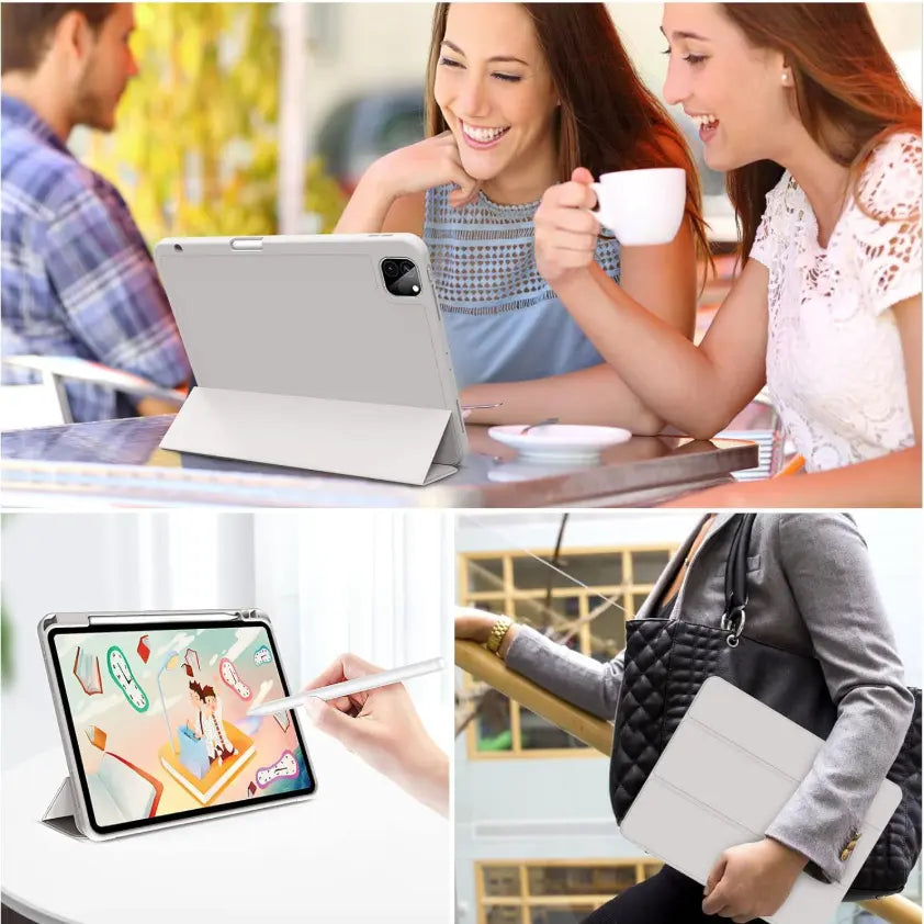 Tri-Fold Slim Folio Case for iPad Series