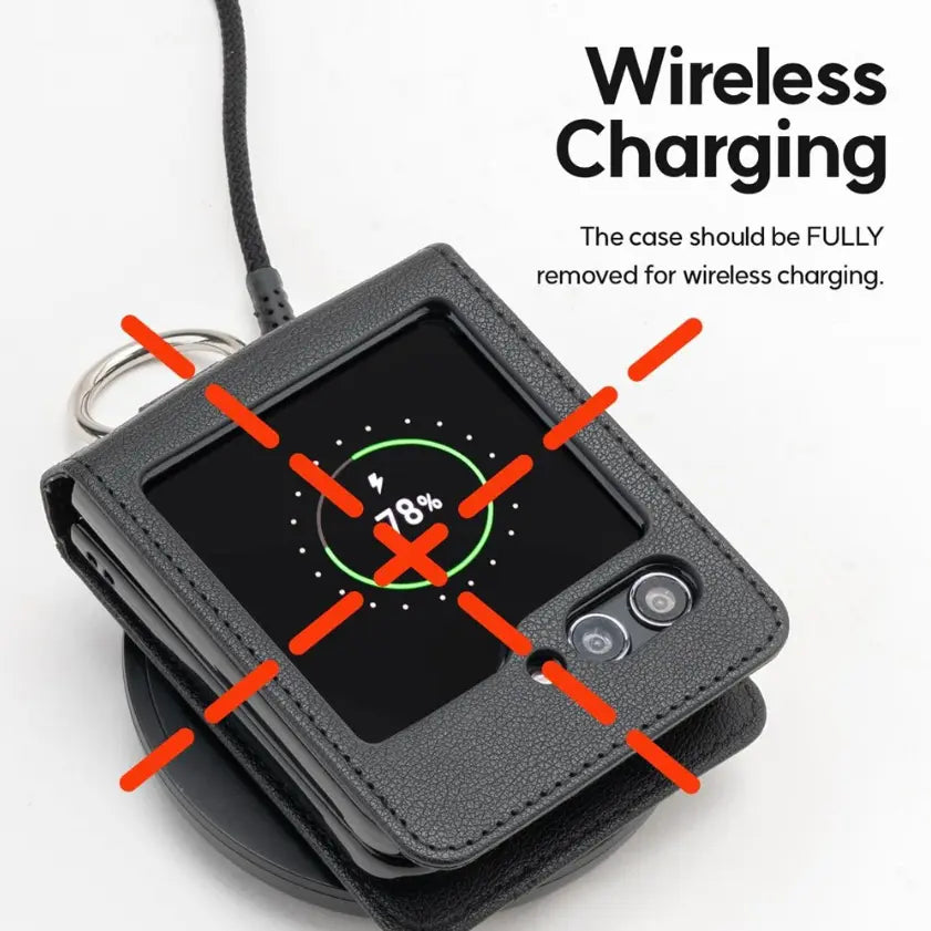 Wallet Case for Samsung Galaxy Z Flip6 / Z Flip5