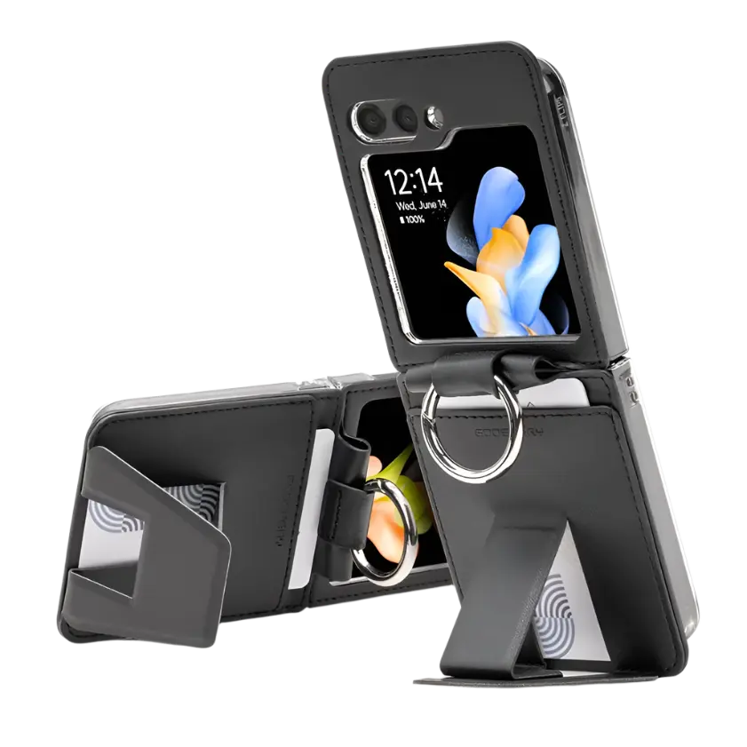 Wallet Case with Stand for Samsung Galaxy Z Flip6 / Z Flip5
