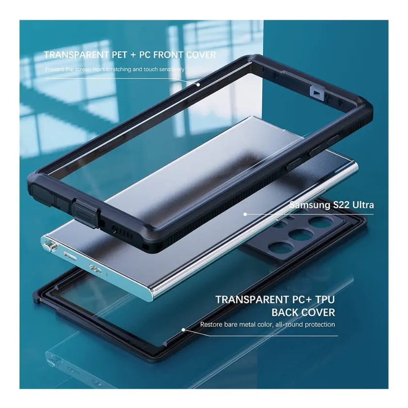 Waterproof Case for Samsung Galaxy S21 / S22 / S23 Series