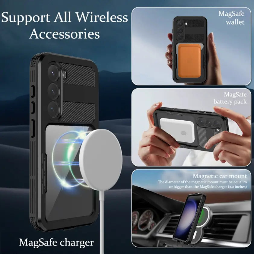 Waterproof Case for Samsung Galaxy S21 / S22 / S23 Series