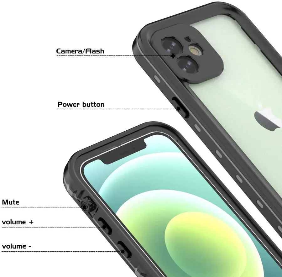 Waterproof Case for iPhone 11 / 12 / 13 Series