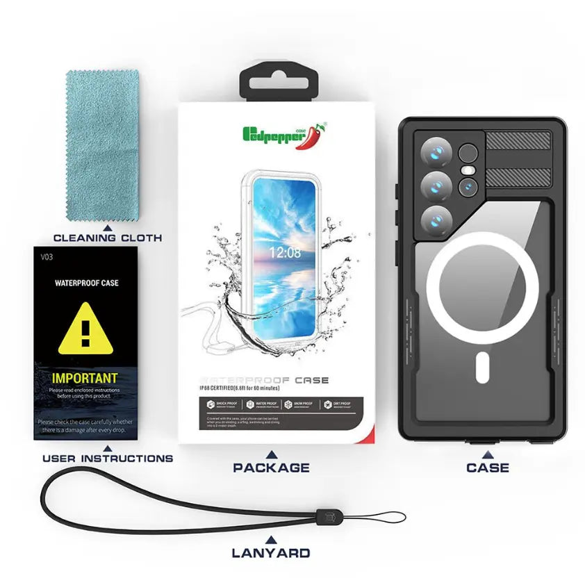 Waterproof MagSafe Case for Samsung Galaxy S24 Series