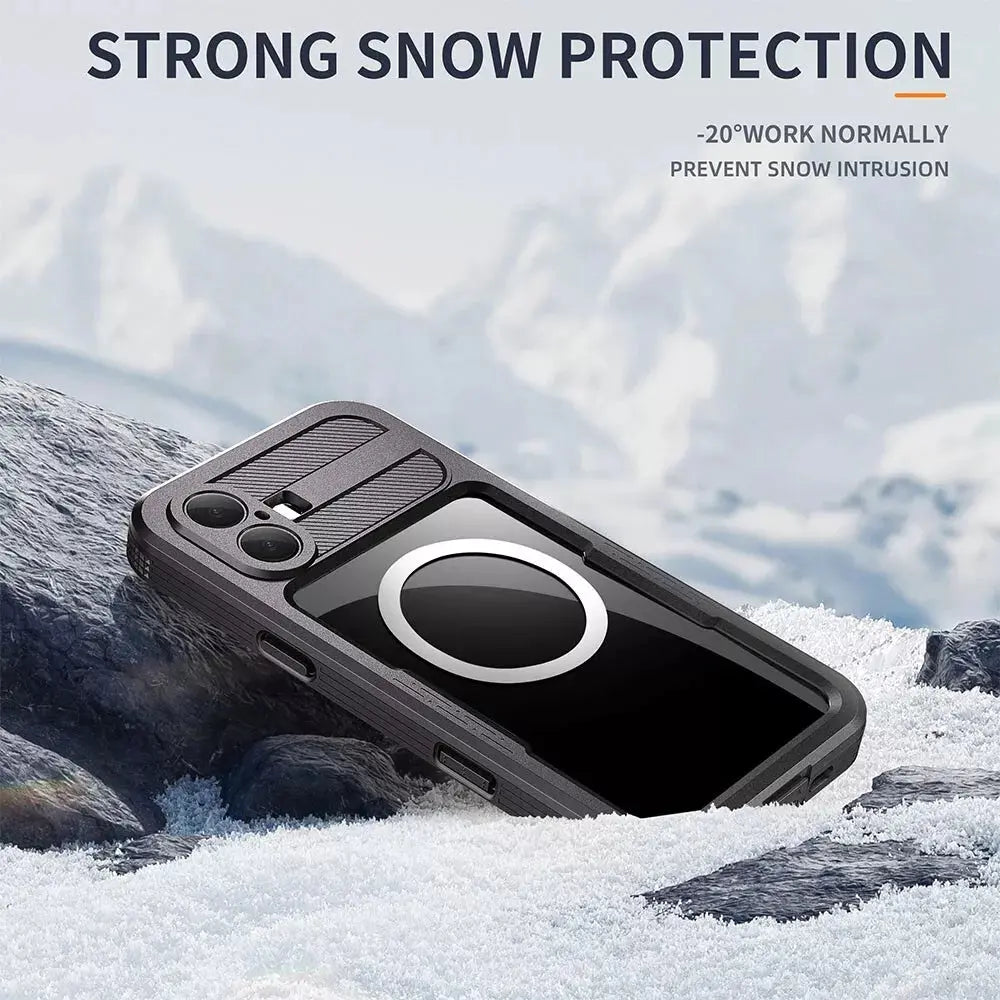 Waterproof MagSafe Case for iPhone 14 / 15 / 16 Series