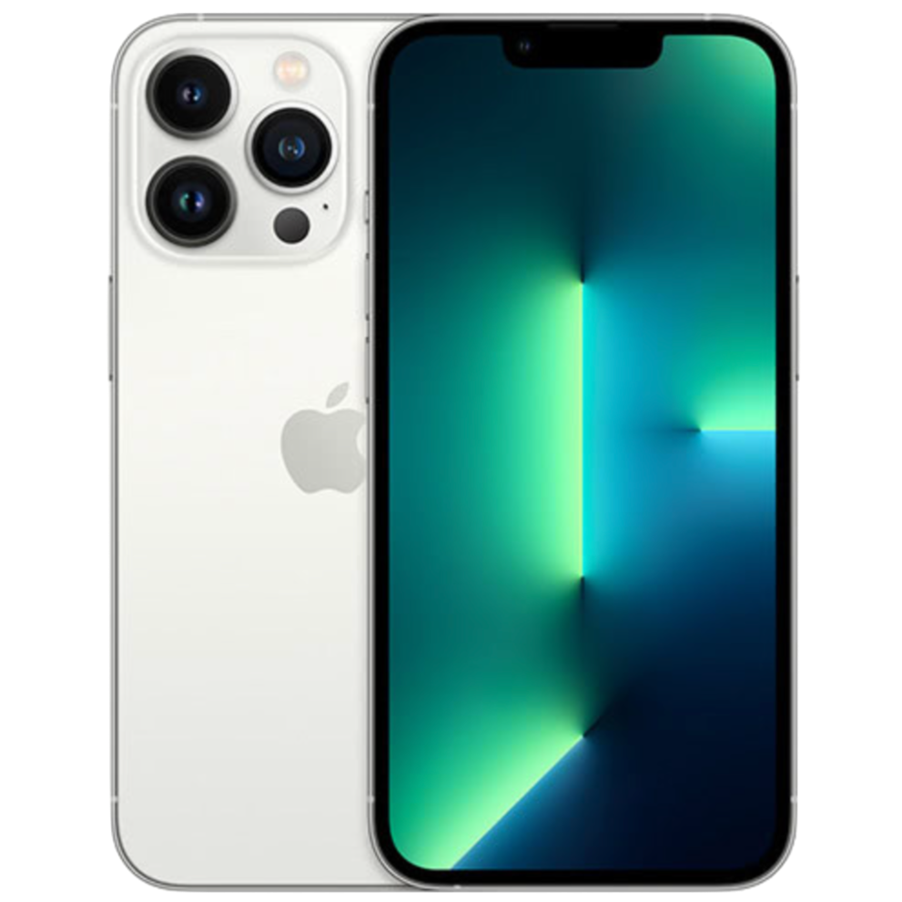 refurbished preowned iphone 13 pro max silver warranty invoice 128gb