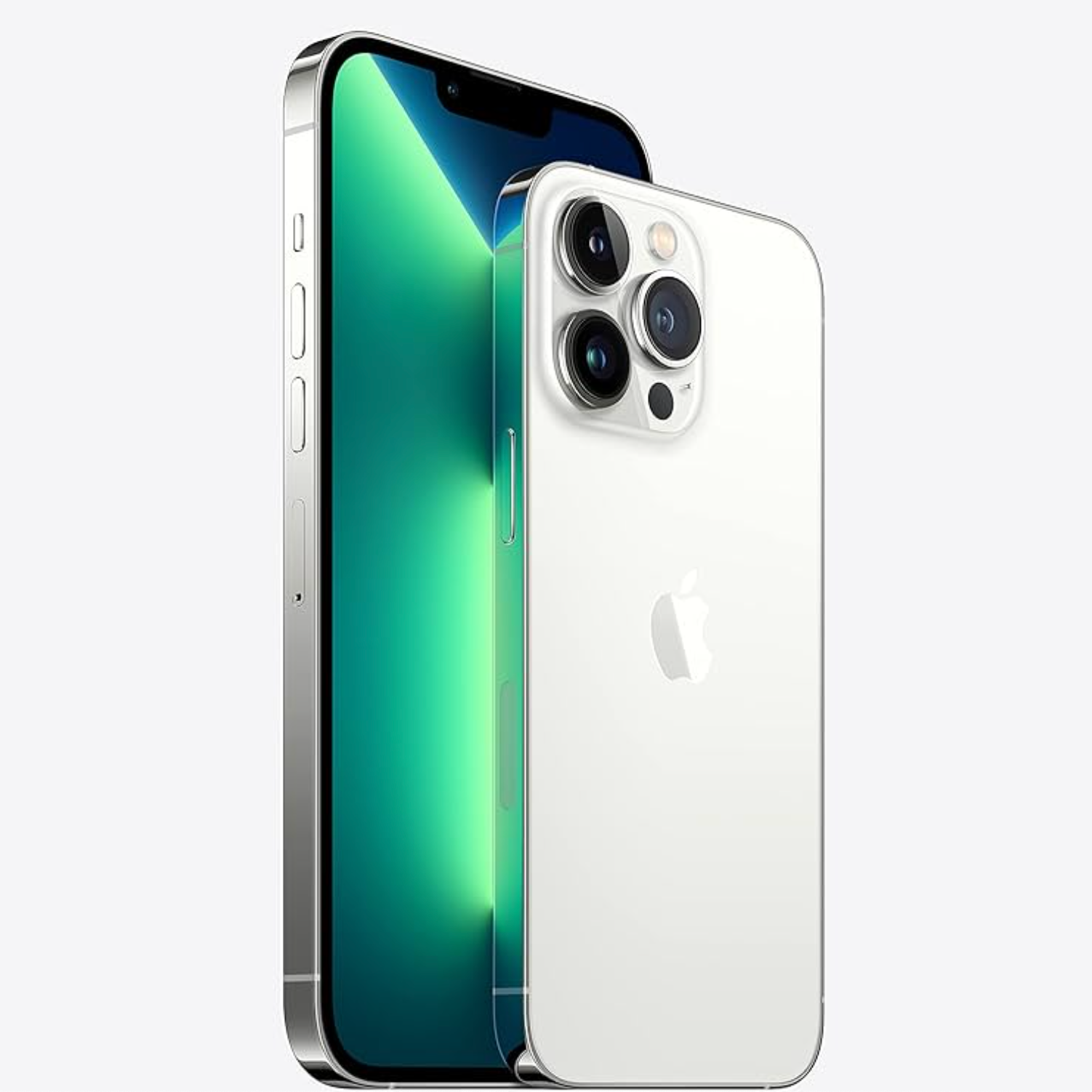 refurbished preowned iphone 13 pro max silver warranty invoice 128gb