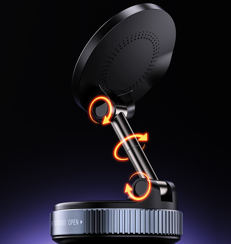 15W MagSafe Wireless Charging Stand, Vacuum Base