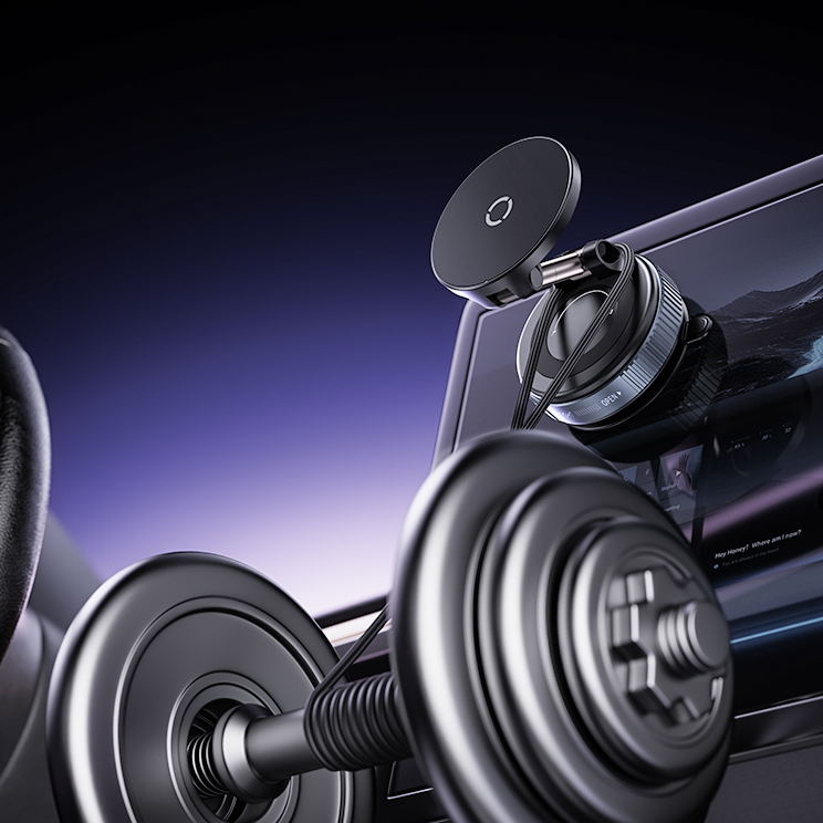 15W MagSafe Wireless Charging Stand, Vacuum Base