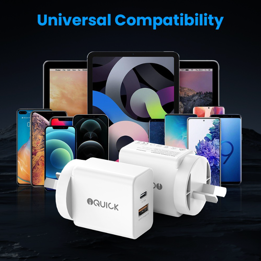 20W Dual Fast Charging Power Adapter