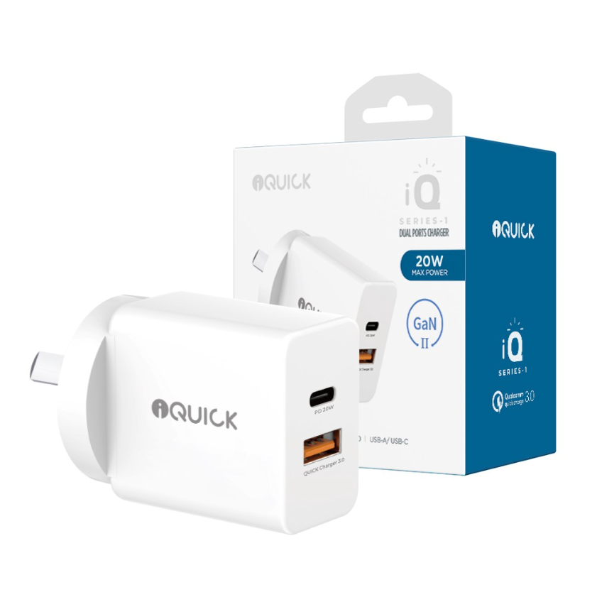 20W Dual Fast Charging Power Adapter