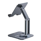 360 Rotating Foldable Metal Stand for Smartphones, Tablets & Laptops
