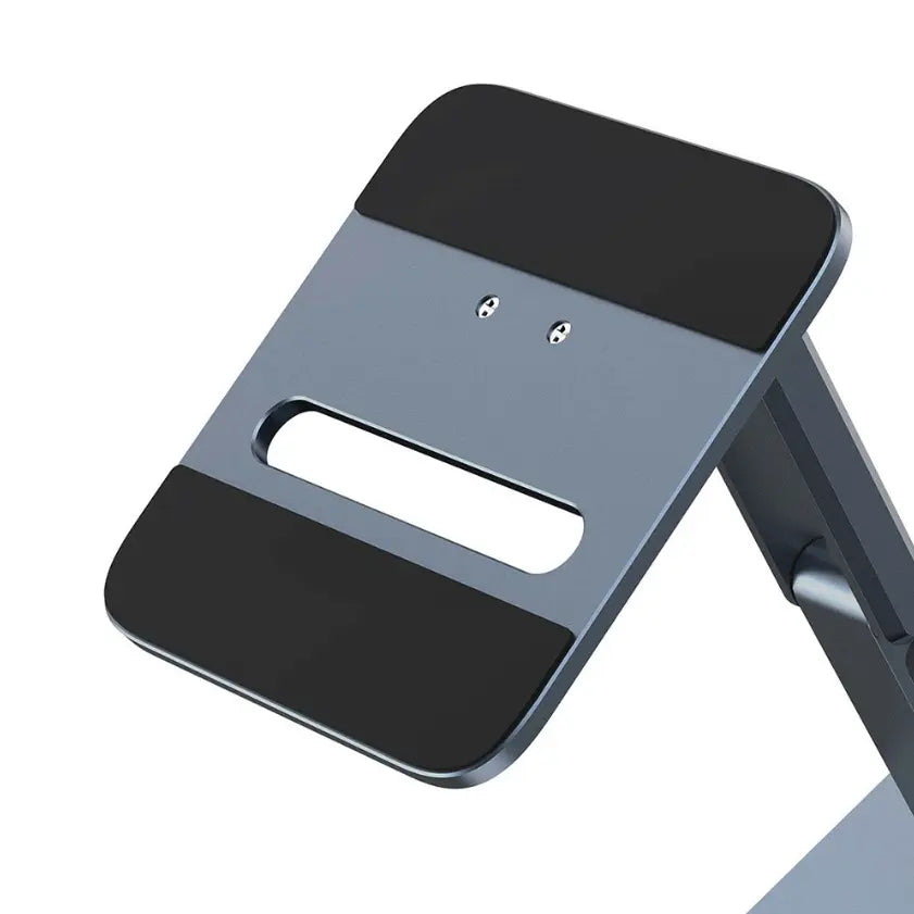 360 Rotating Foldable Metal Stand for Smartphones, Tablets & Laptops