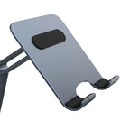 360 Rotating Foldable Metal Stand for Smartphones, Tablets & Laptops
